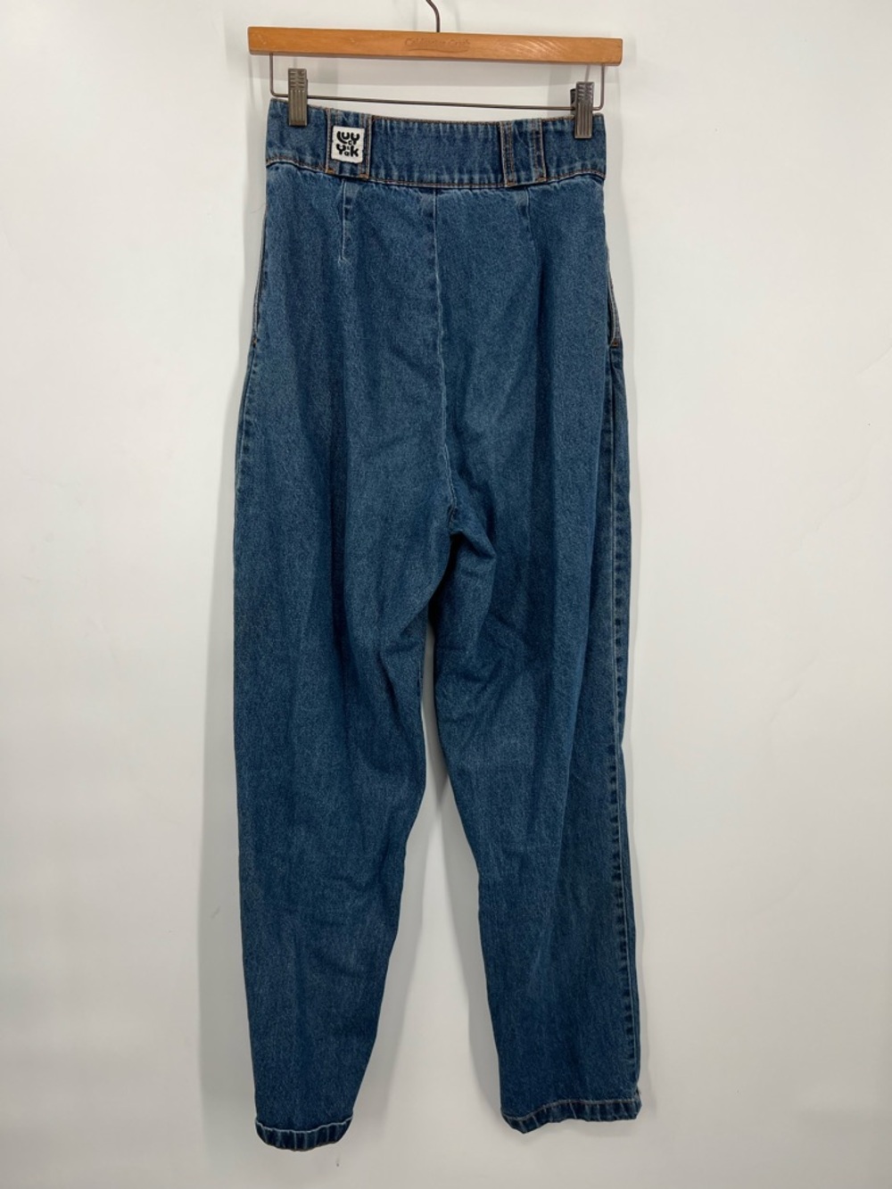 Lucy and Yak Addison Taper Leg High Rise Mom Jeans Organic Cotton 26 - Picture 6 of 8
